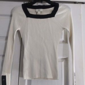 Loft Fitted Block Color Sweater